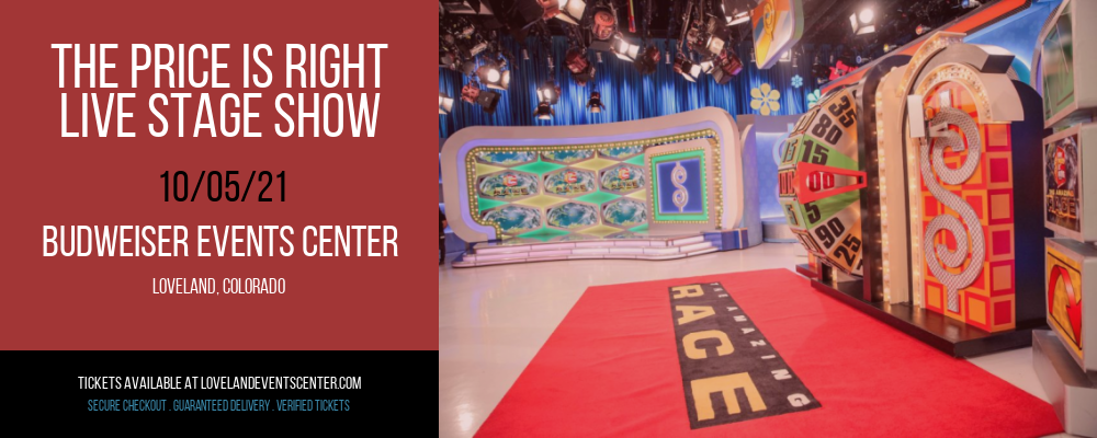 The Price Is Right - Live Stage Show at Budweiser Events Center