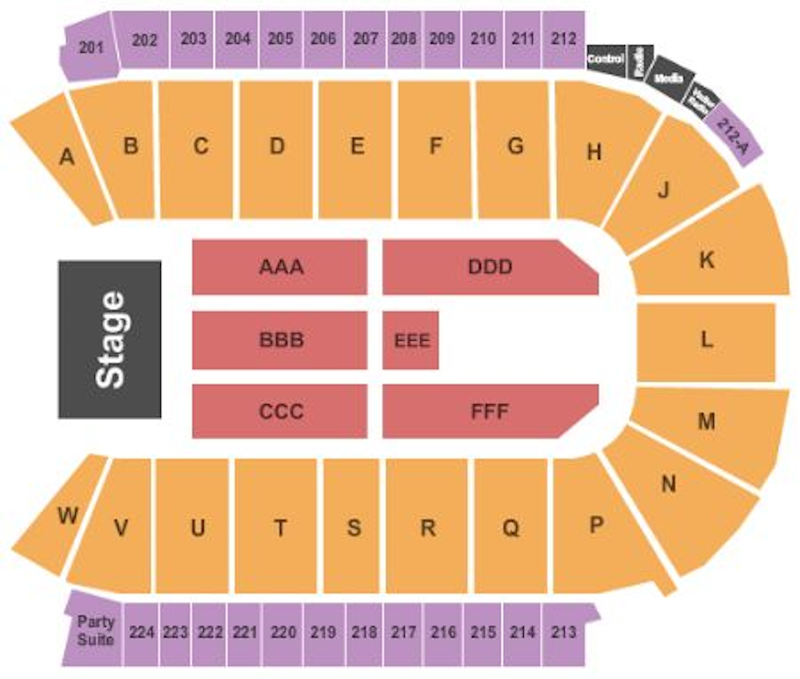 Ucsb Events Center Seating Chart