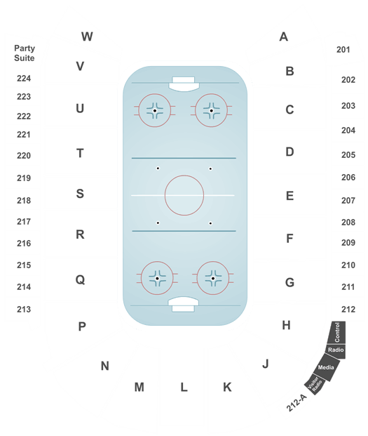 NCAA Mens Hockey Tournament West Regionals - All Sessions at Budweiser Events Center