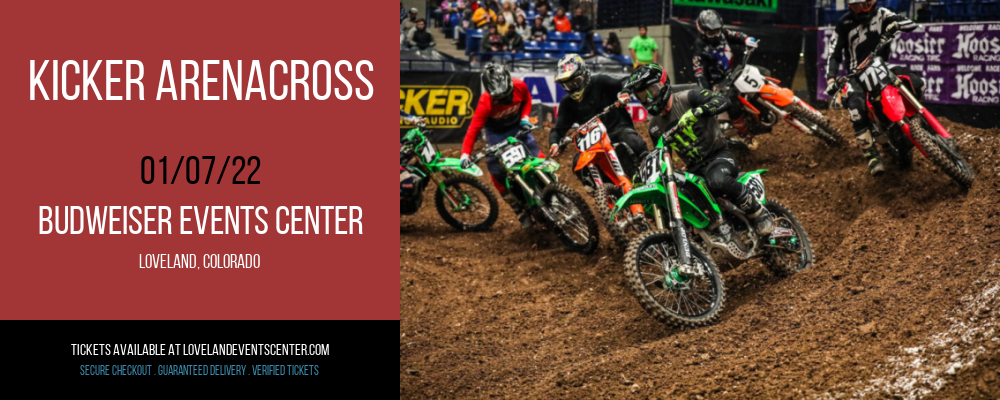 Kicker Arenacross at Budweiser Events Center tickets Kicker Arenacross at Budweiser Events Center