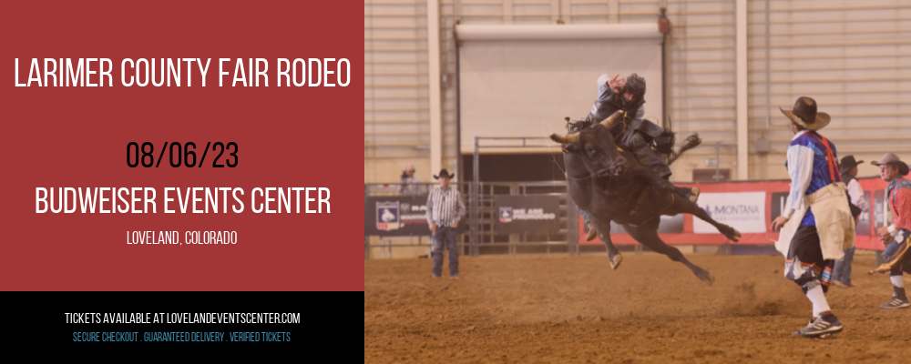 Larimer County Fair Rodeo at Budweiser Events Center
