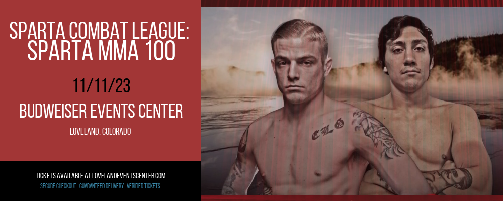 Sparta Combat League at Budweiser Events Center